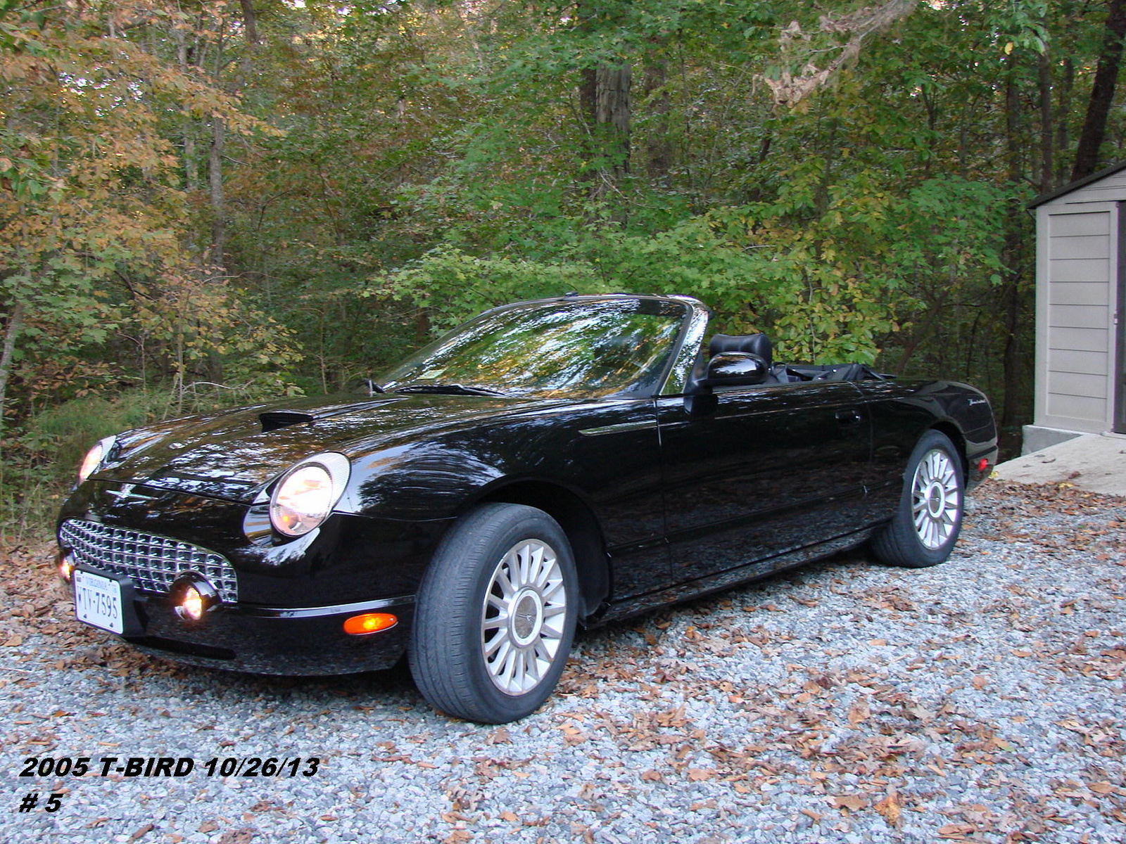 2005 Ford thunderbird convertible review