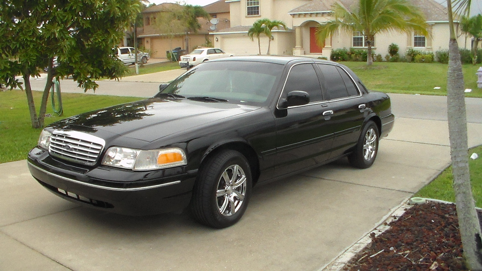 がございま Ford Crown Victoria Chrome Clear SMD LED DRLプロジェクターヘッドライト ...