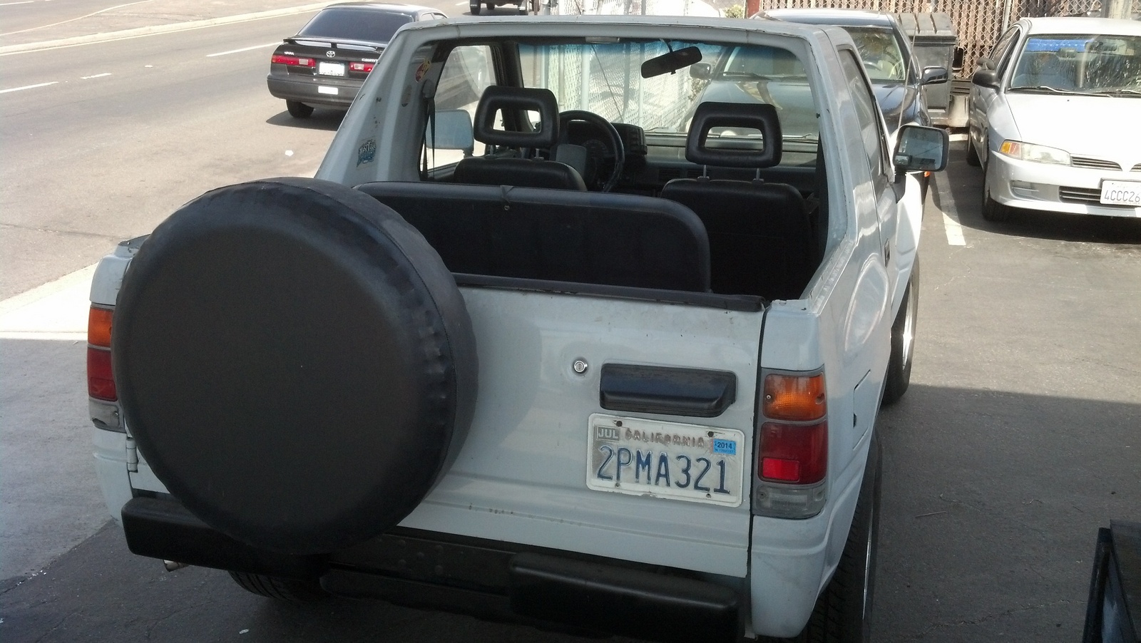 1990 isuzu amigo interior doors handle