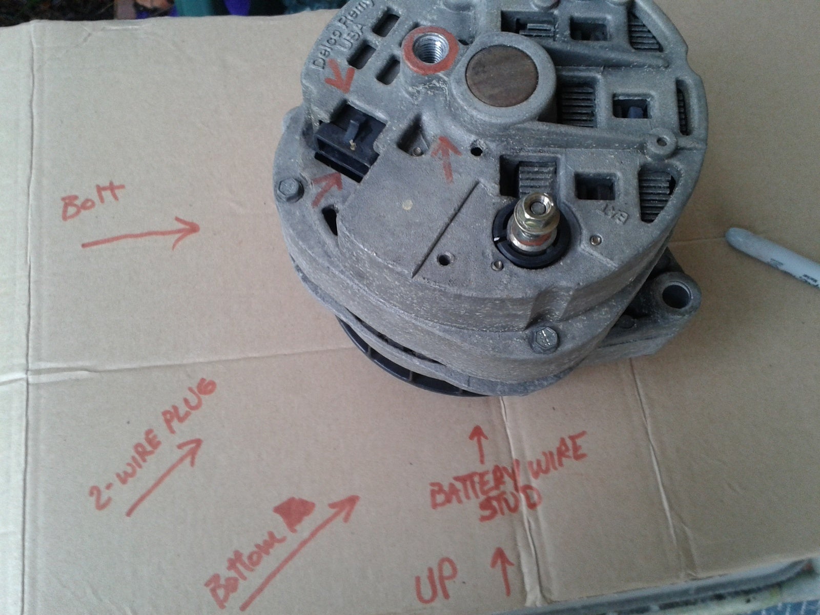 1997 cadillac seville alternator replacement