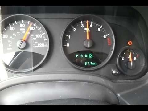 esp bas check engine light jeep commander