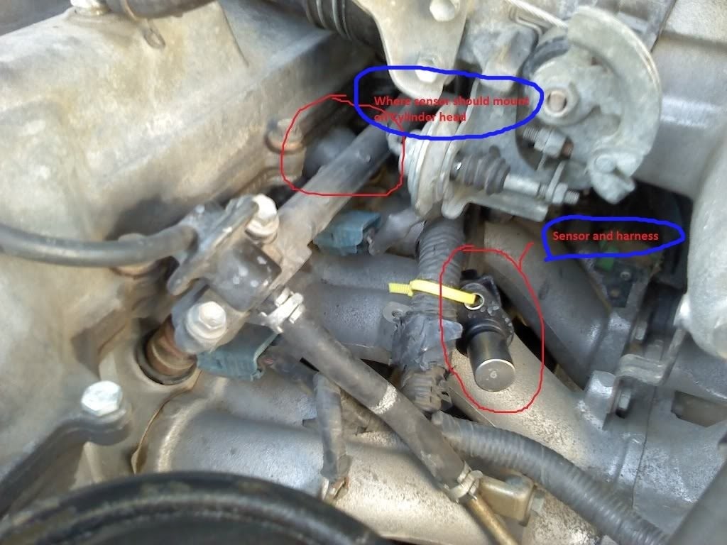 Toyota Tundra Questions - HOW DO I REPLACE CAMSHAFT POSITION SENSOR