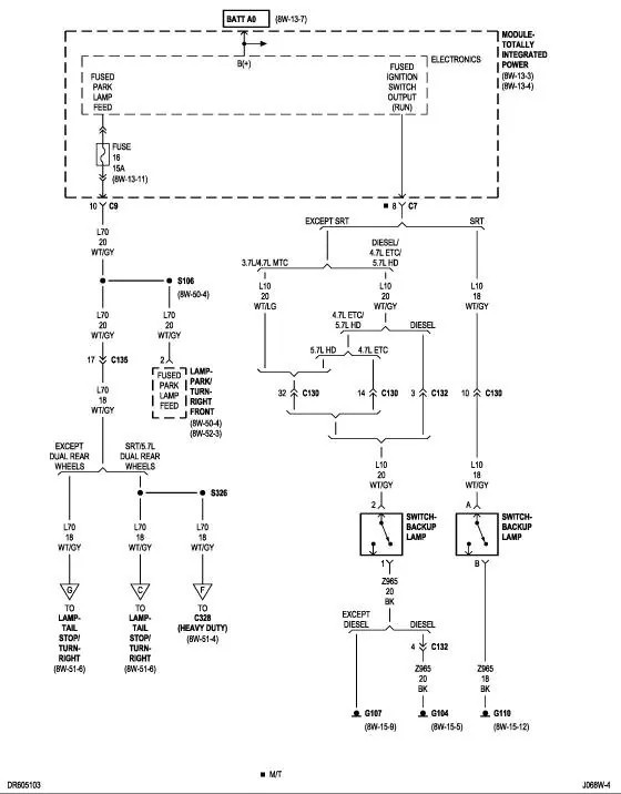 Dodge Ram 1500 Questions - Brake Lights Don't Illuminate (All other