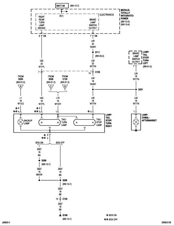 Dodge RAM 1500 Questions - Brake Lights Don't Illuminate ... 04 ram tail lights wiring diagram free picture 