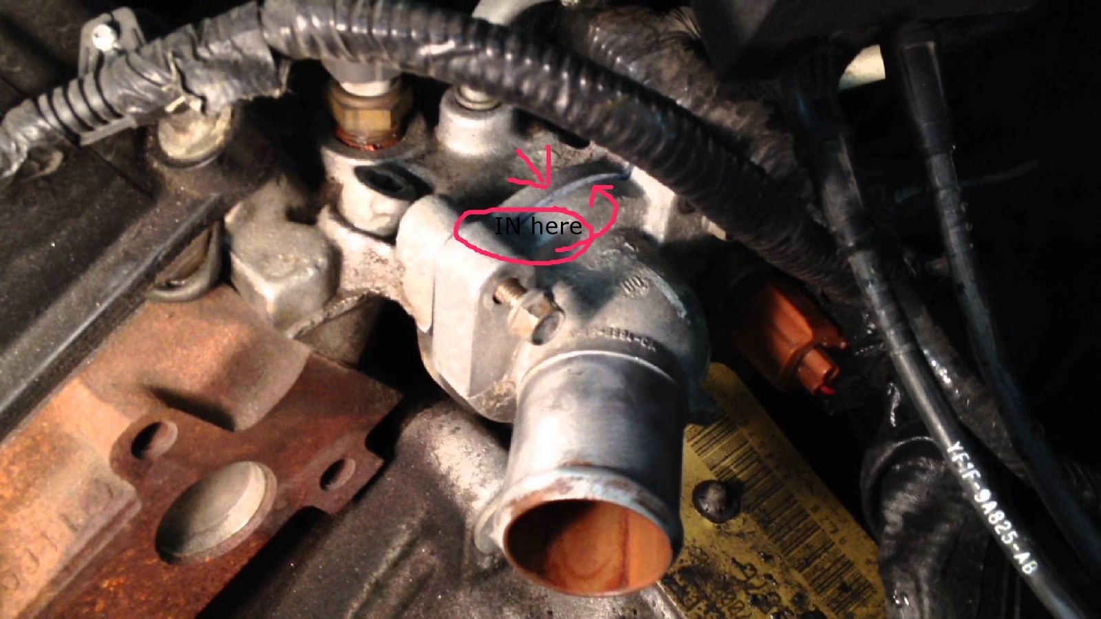 2000 ford taurus thermostat