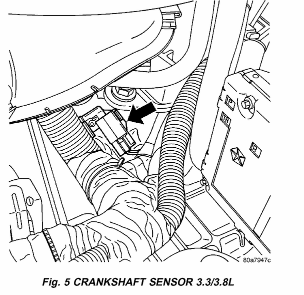 2011 Chrysler Town And Country Crankshaft Position Sensor Location
