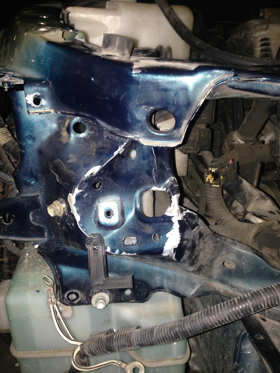 Toyota Camry Questions How Do You Remove The Front Frame Assembly On A 98 Camry Its All Spot Cargurus