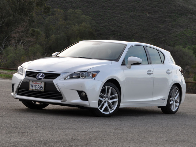 Looks like we're getting a Lexus CT200h hybrid instead of a Prius.