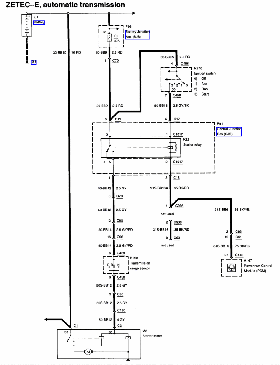 Ford Focus Questions - my 2000 ford focus wont crank key turns over