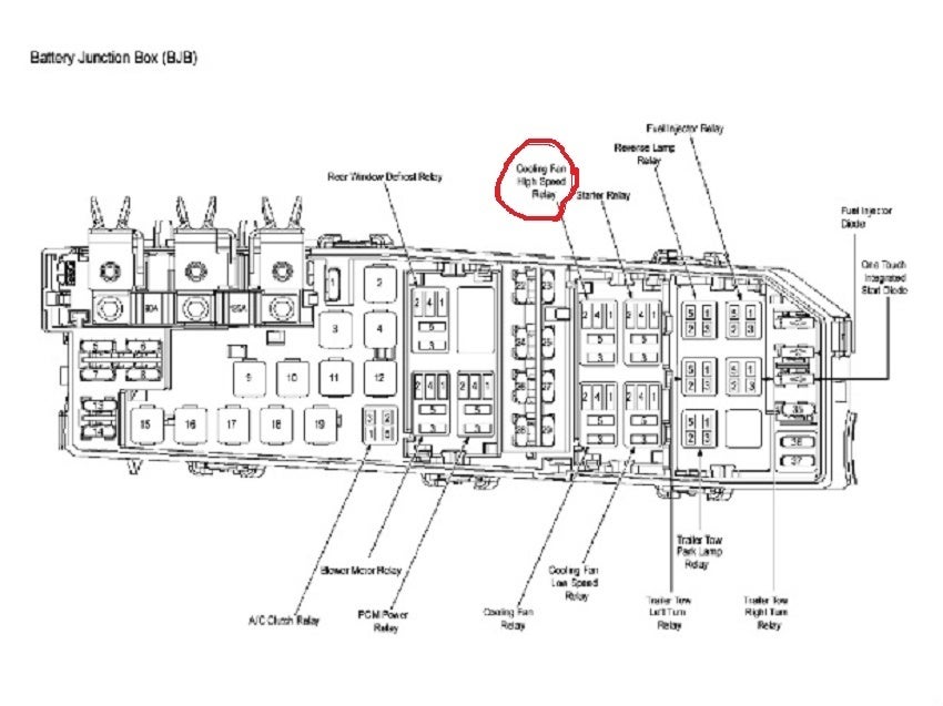 2010 Ford Escape Ac Relay Location Wiring Schematic