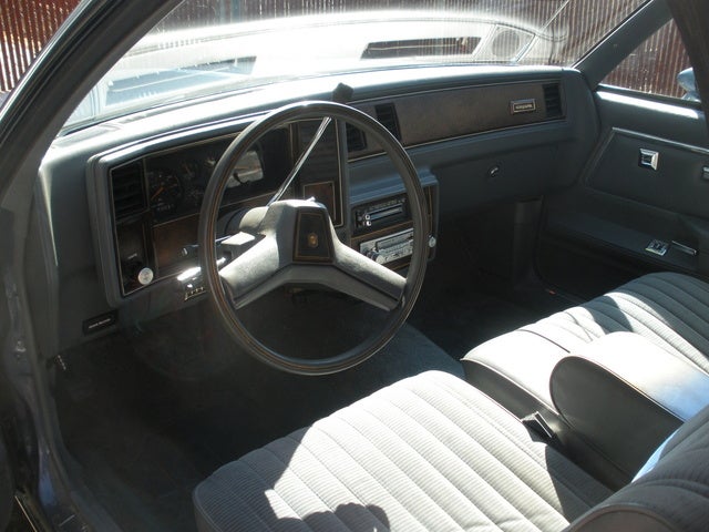 1985 Chevrolet El Camino Interior Pictures Cargurus