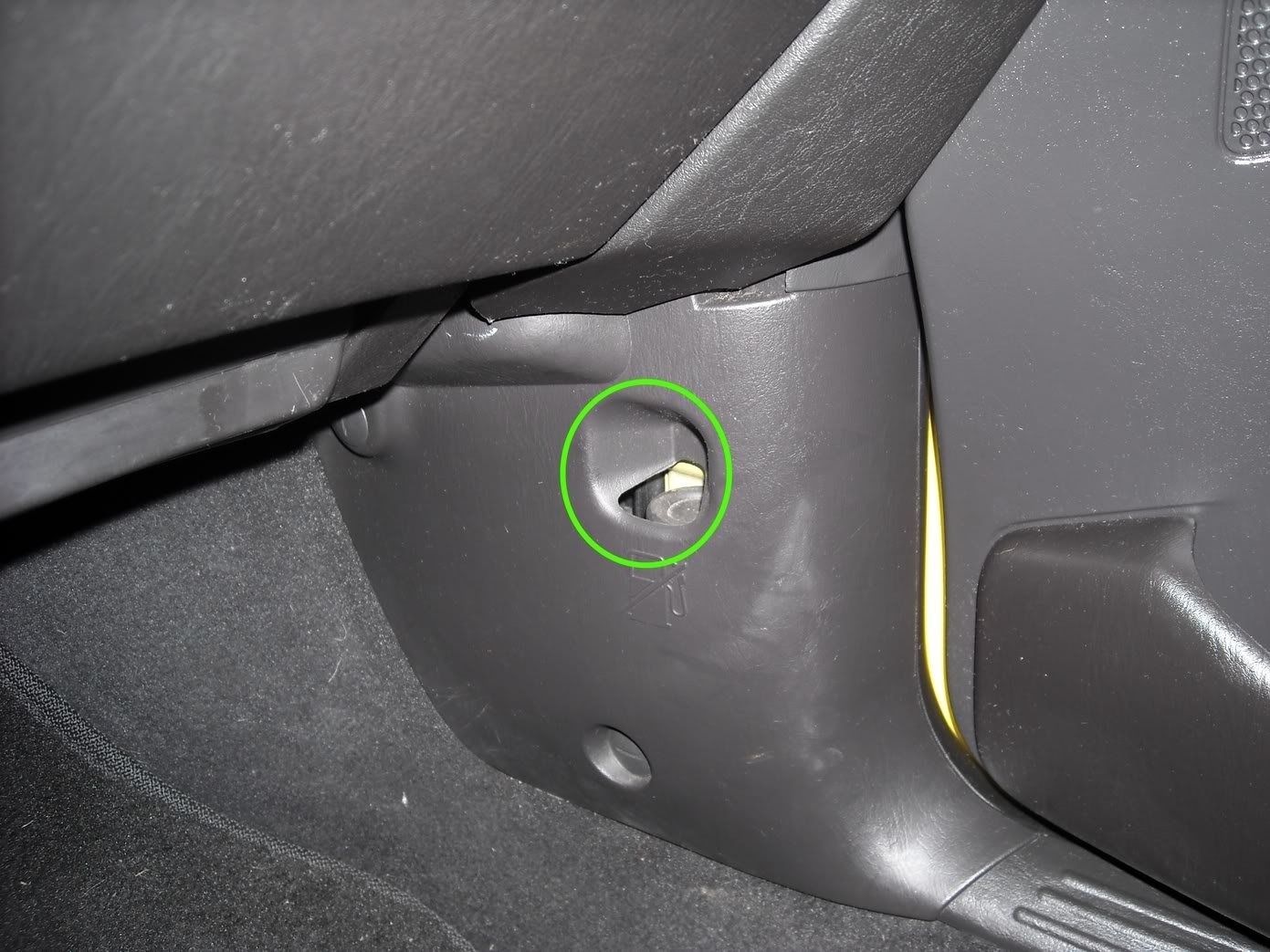 What is the fuel reset button on a ford explorer