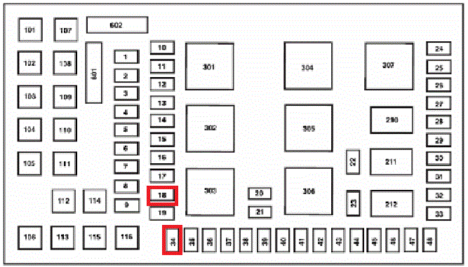 05 f250 fuse diagram  | 1392 x 1008