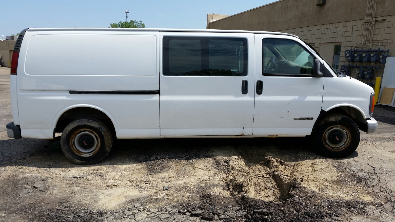 gmc savana extended cargo van for sale