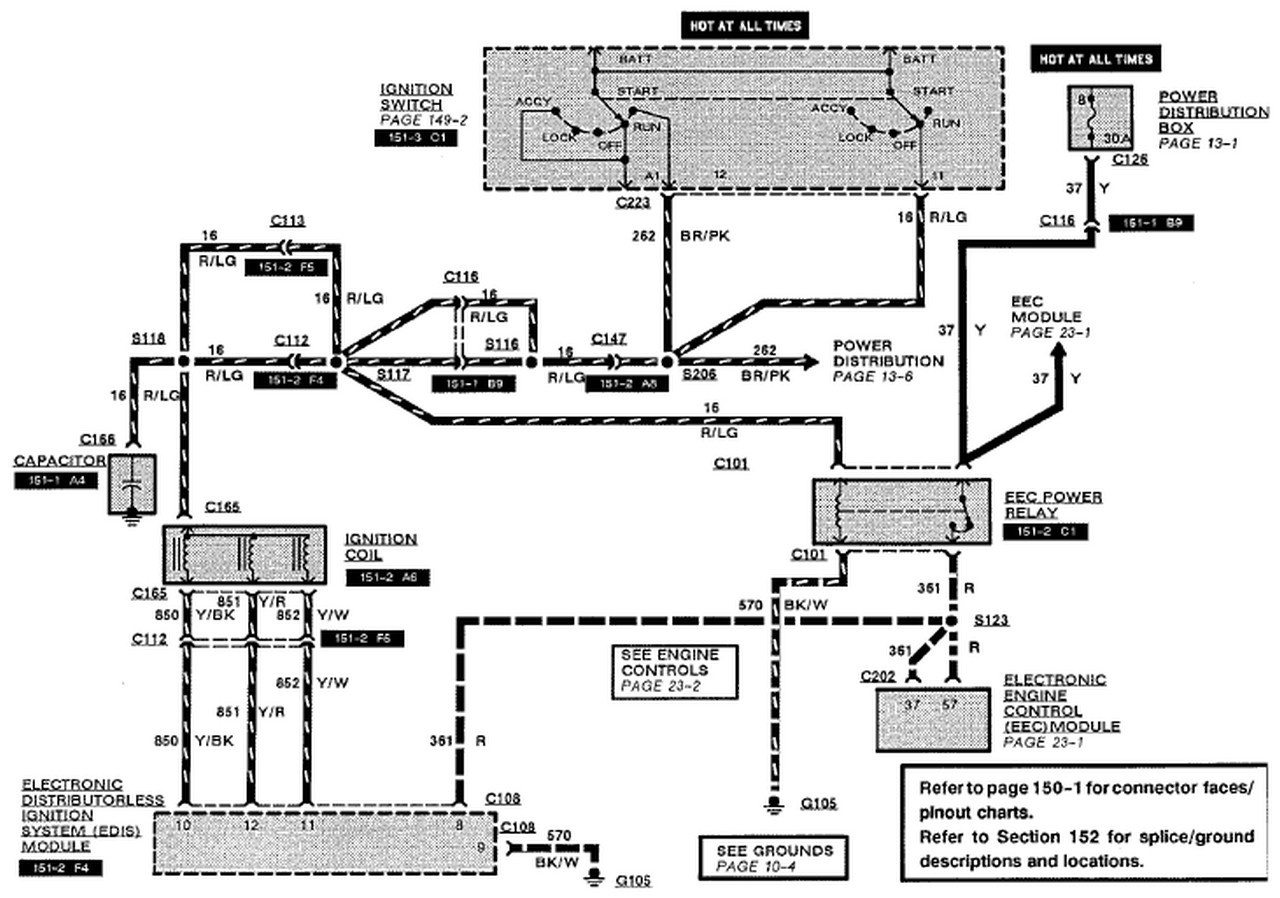 Ford Explorer Questions - Need a diagram of ignition switch to the