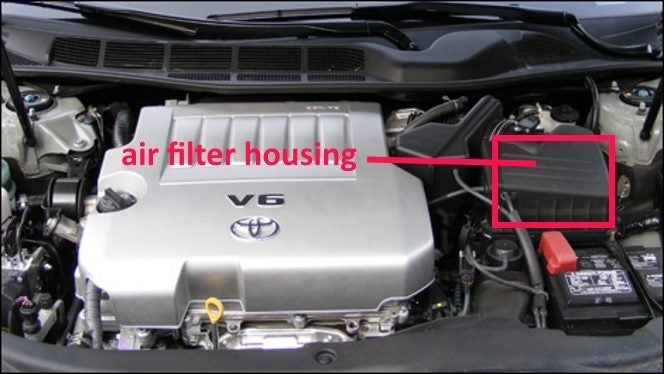 Toyota Avalon Questions - How do I change the engine air ... 2010 toyota venza wiring diagram 