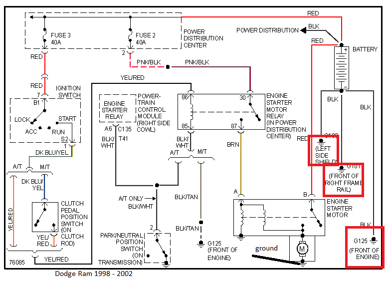 Dodge 2500 2001 Battery Positive Wiring Diagram from static.cargurus.com