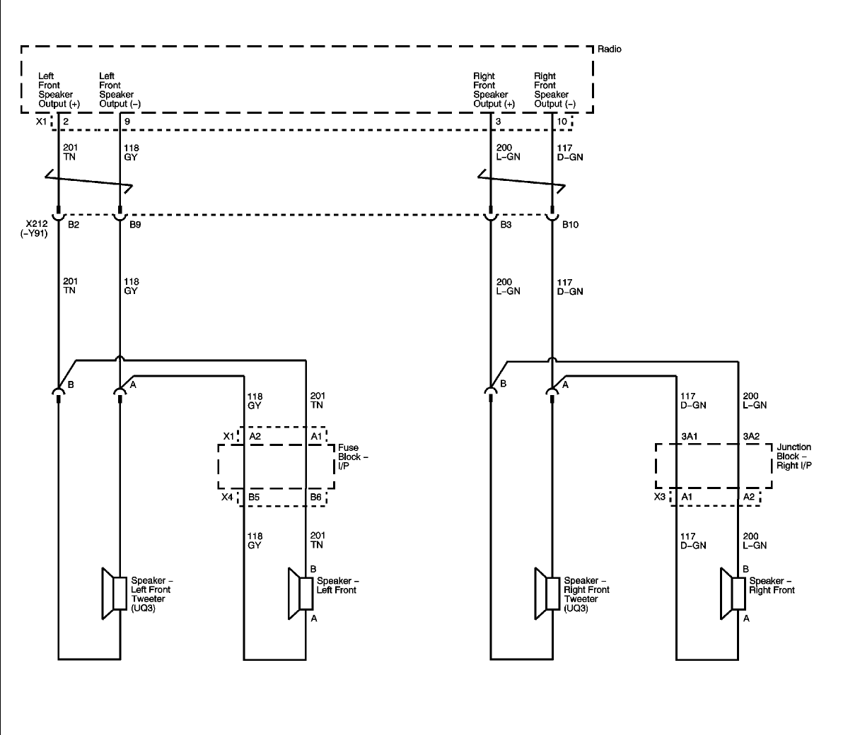 2006 Chevy Silverado Speaker Wiring Diagram