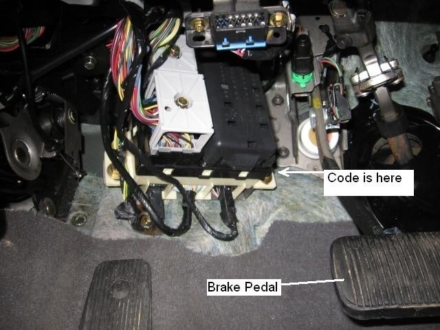 Ford Crown Victoria Questions - Find door code for 1999 ... 2007 toyota corolla fuse box junction box 2 