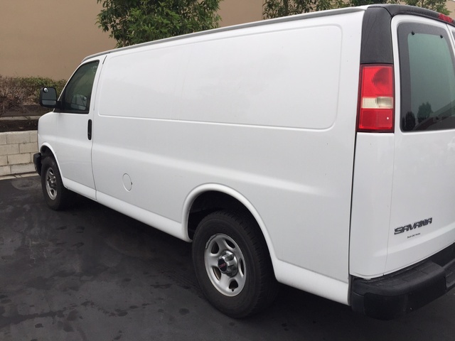 2008 gmc savana cargo van