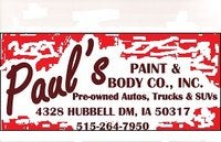Paul's Paint & Body Shop logo