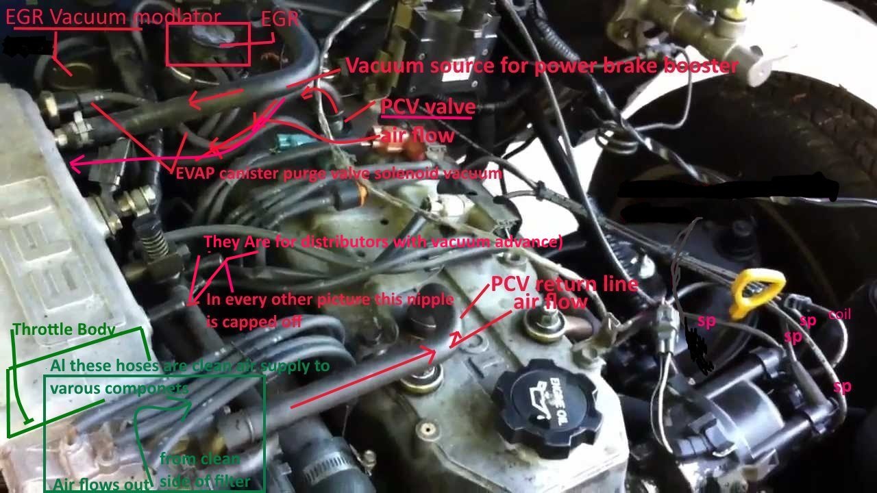 Toyota Pickup Questions - 93 Toyota pick up 4 cyl 22RE no vacuum signal