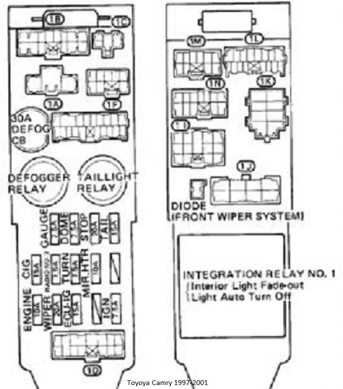 Toyota Camry Questions - 1998 Toyota Camry Washer pump ... all 2004 volvo xc90 fuse diagrams 