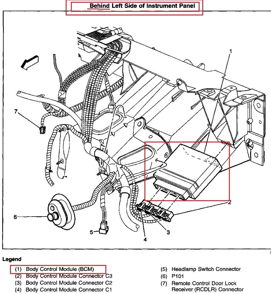 Chevrolet Monte Carlo Questions - I have a 2006 Monte ... 68 camaro fuse panel diagram 