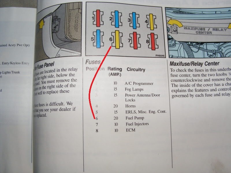 pontiac bonneville questions fuel pump relay cargurus fuel pump relay