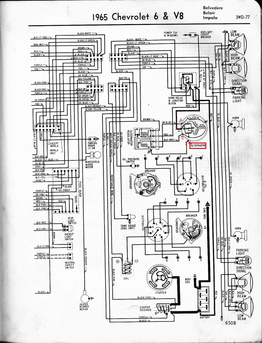 Chevrolet Impala Questions - Alternator hook up - CarGurus