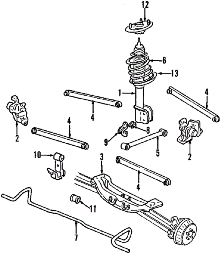 Chevrolet Lumina Questions My Car Was Hit On The Rear Left Side And It Shakes And Squeaks It S Th Cargurus