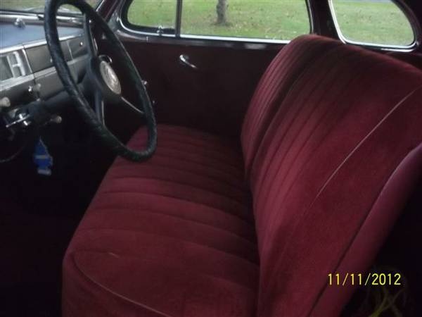 1948 plymouth special deluxe interior