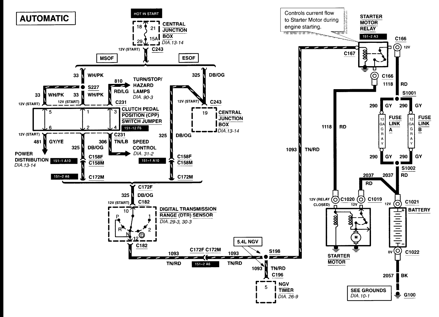 98 expedition radio wire diagram  | 800 x 600