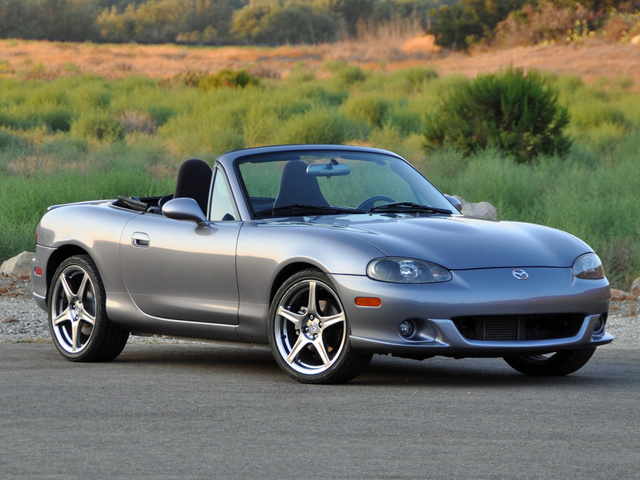 Mazda Miata синий
