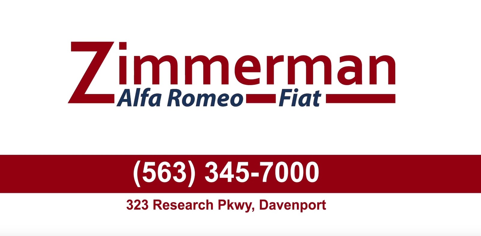 Zimmerman Alfa Romeo Fiat Of The Quad Cities Davenport