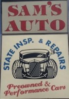 Sam's Auto Akron logo