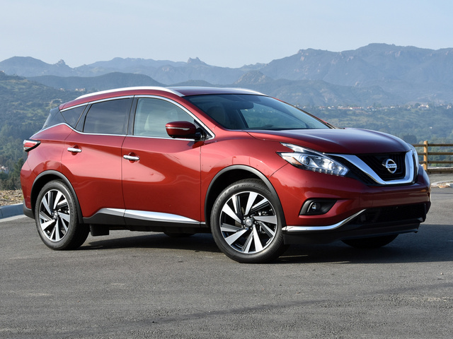 2017 Nissan Murano Platinum In Cayenne Red