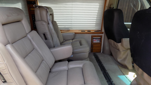 gmc savana van interior