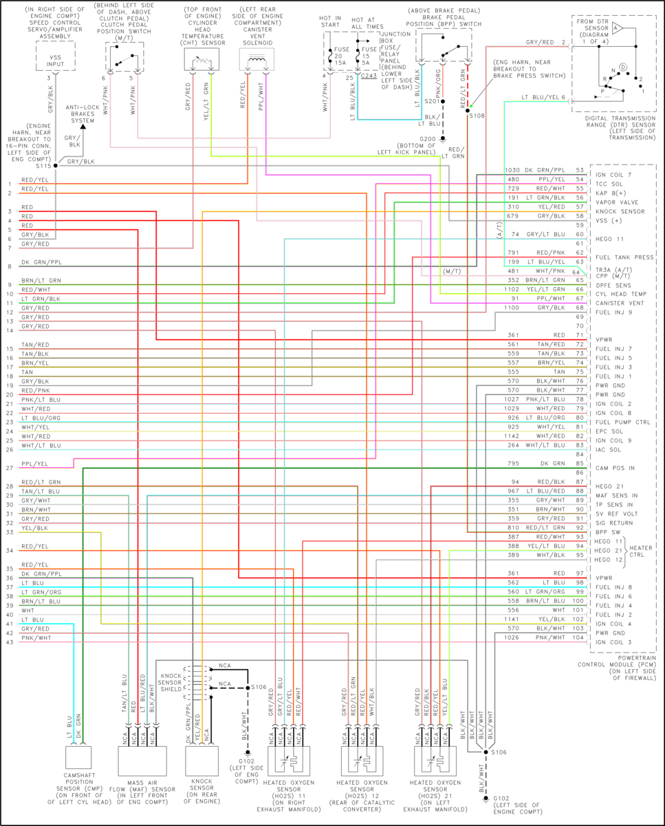 Ford V10 Pcm Wiring Diagram