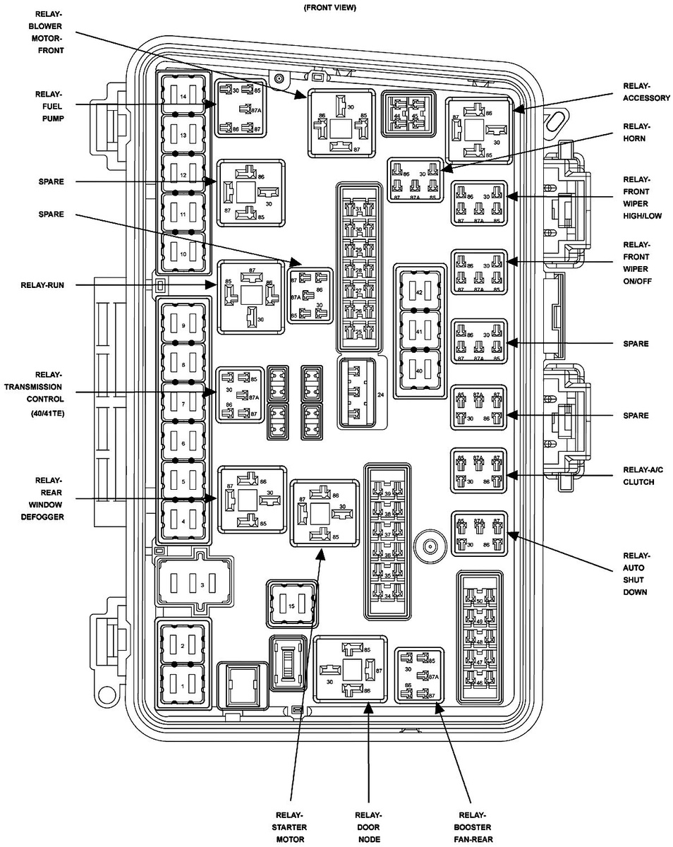 2008 Mercury Milan Fuse Box Diagram - Wiring Diagram Schemas