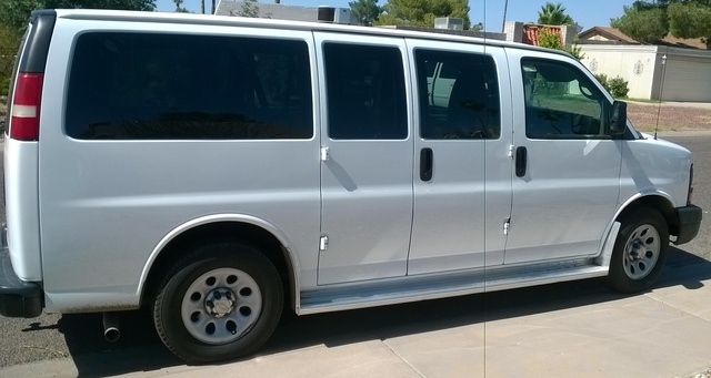 2010 chevrolet express 1500 work van