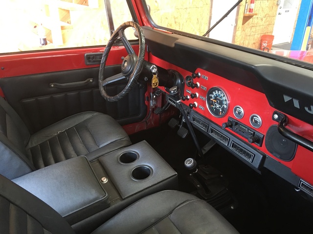 1985 Jeep Cj 7 Interior Pictures Cargurus