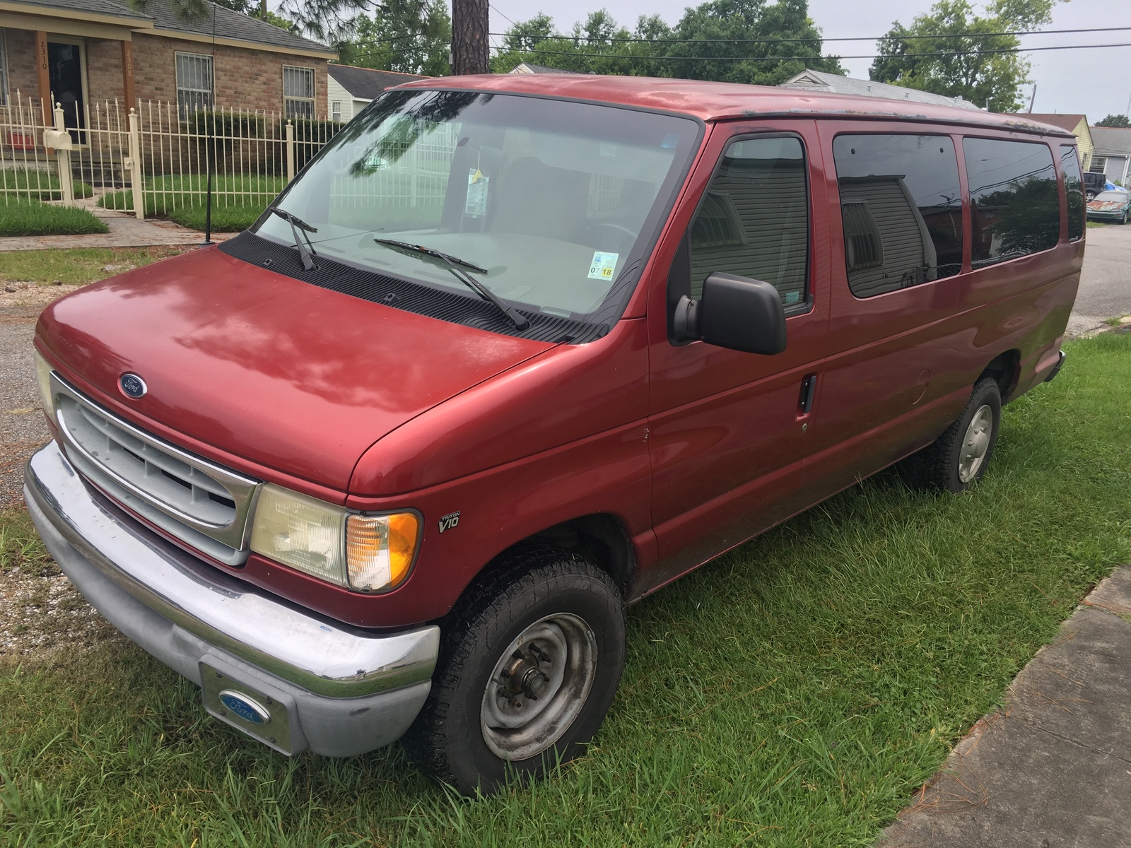 2001 ford econoline e150 passenger sales van