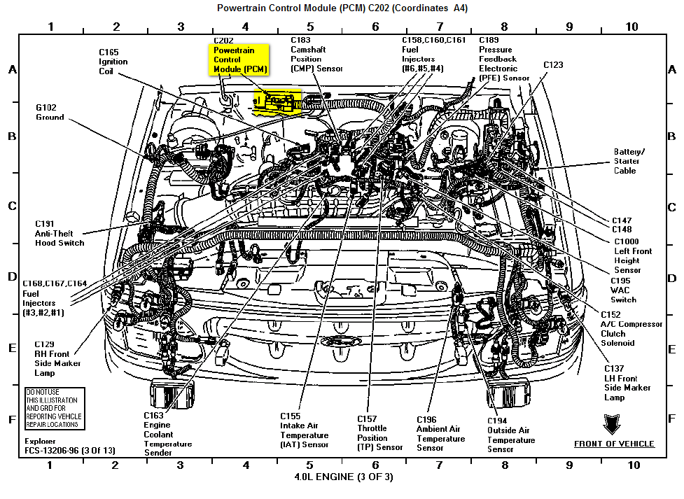 Ford Explorer Questions Where Is The Computer Located On A 2005 Ford Explorer Sport Trak Cargurus