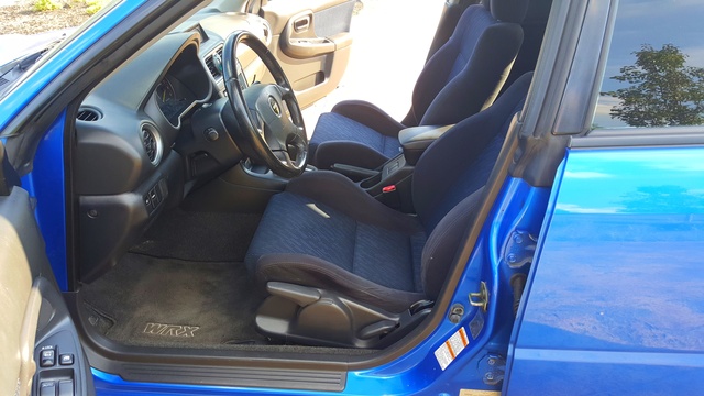 subaru impreza 2002 interior