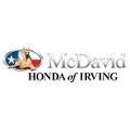 David McDavid Honda Of Irving logo
