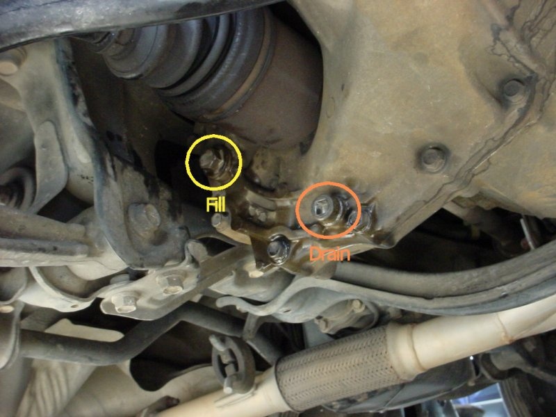 Honda Civic Questions - Changing Transmission fluid on ... acura rl fuse box 