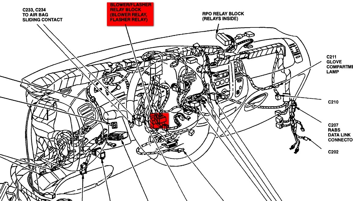 Mazda B-Series Questions - LOCATION OF FLASHER UNIT RELAY ... 01 mazda b3000 fuse box diagram 