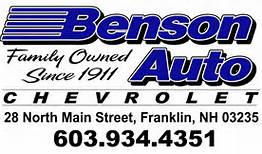 Benson Auto Chevrolet - Franklin, NH: Read Consumer reviews, Browse