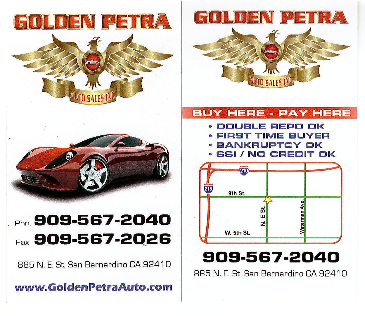 Golden Petra Auto Sales San Bernardino Ca Read Consumer Reviews